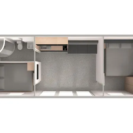 度假居 Tavio Mobile House Kolpa, Big Berry, 梅特利卡